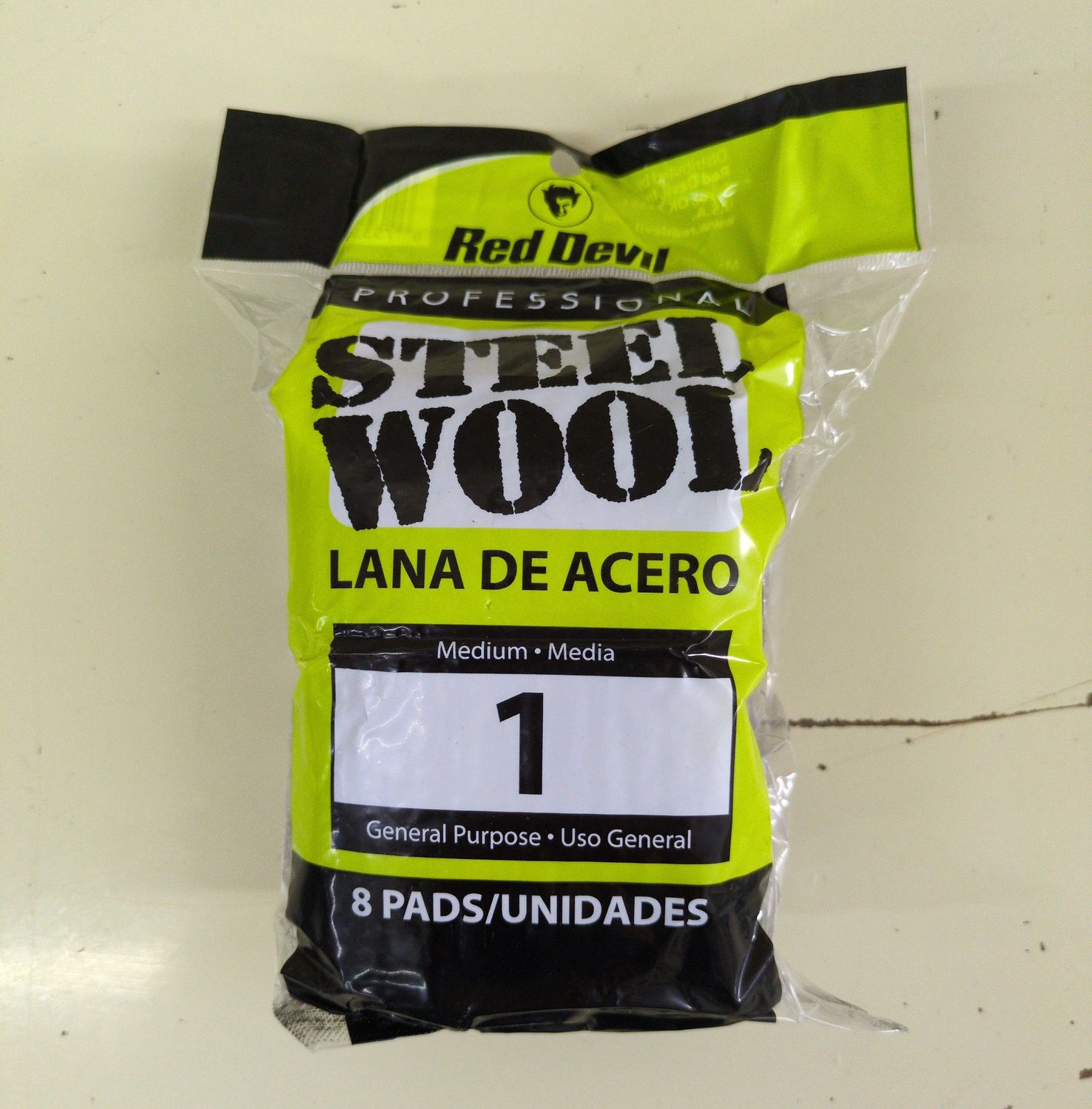 0324 #1 STEEL WOOL PADS 8PK