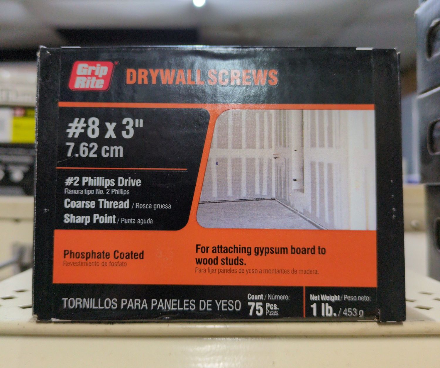 3CDWS1 3 DRYWALL SCREW 1#