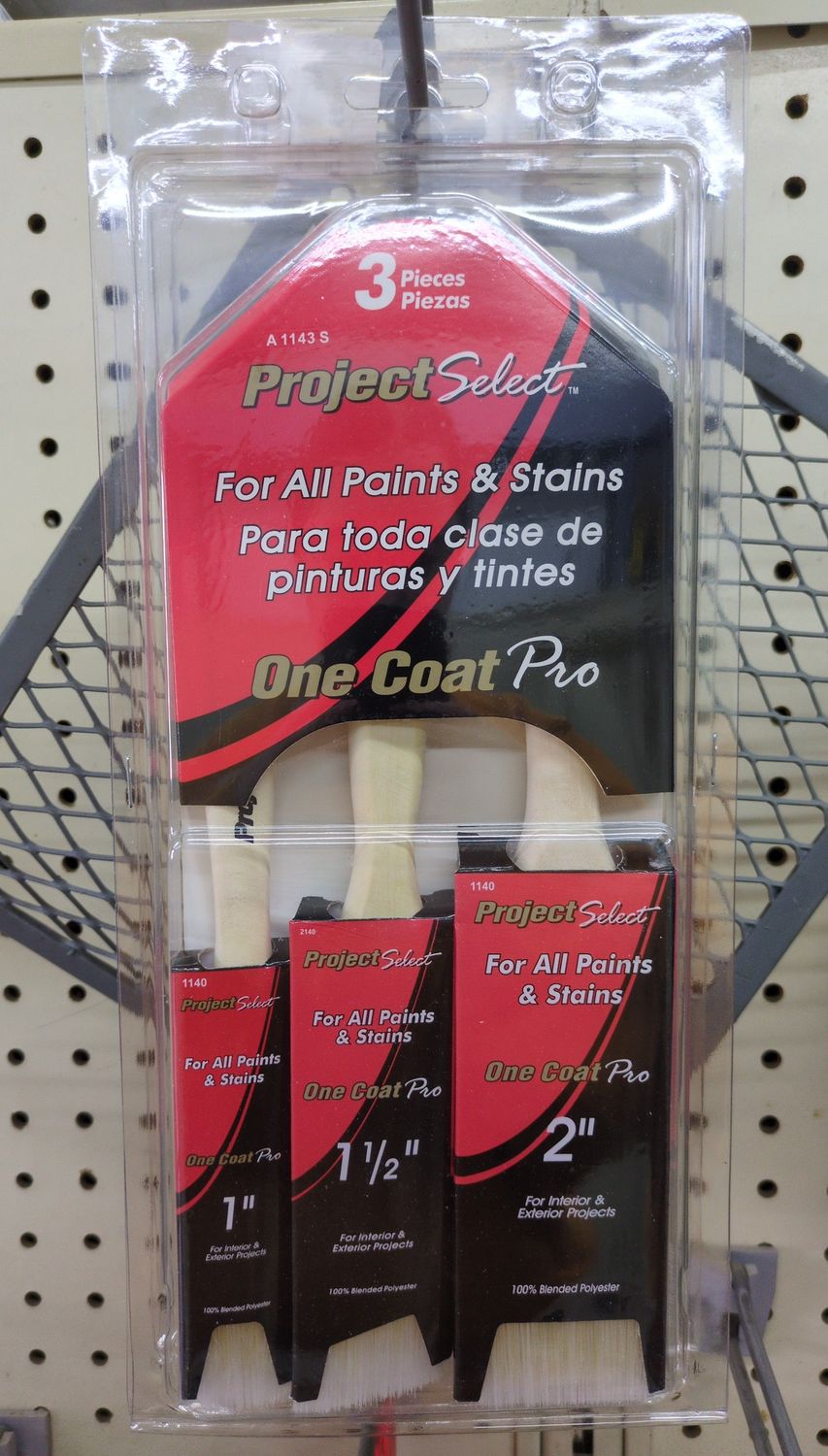 A1143S 3PC. PAINT BRUSH SET