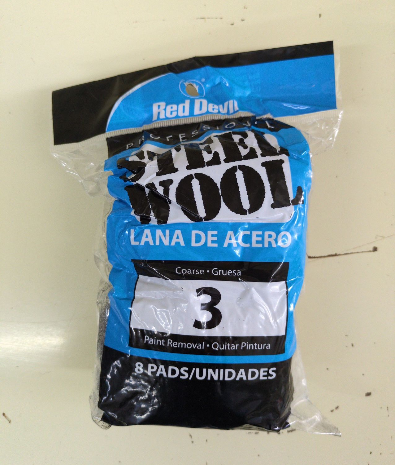 0326 #3 STEEL WOOL PADS 8PK