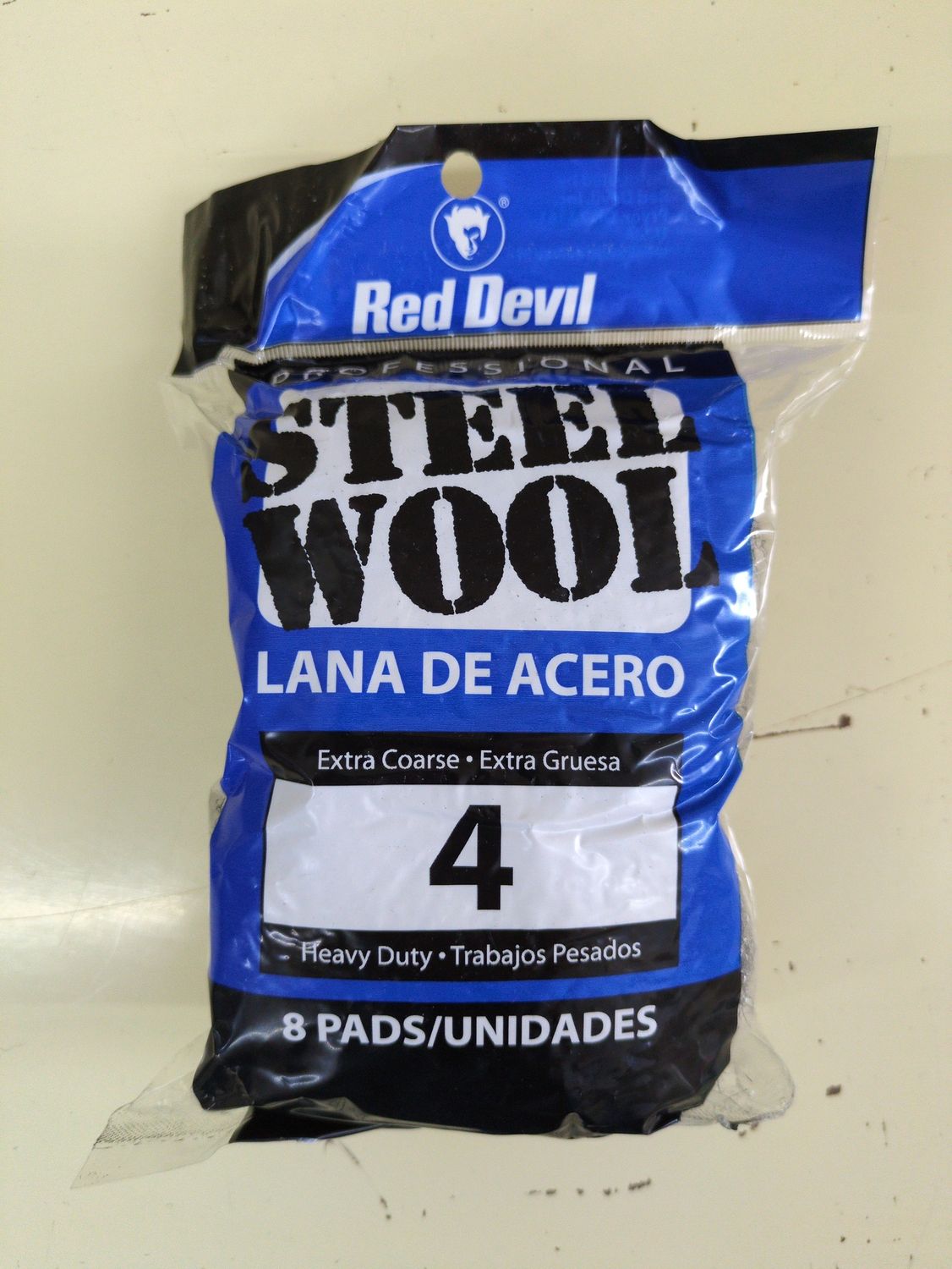 0327 #4 STEEL WOOL PADS 8PK
