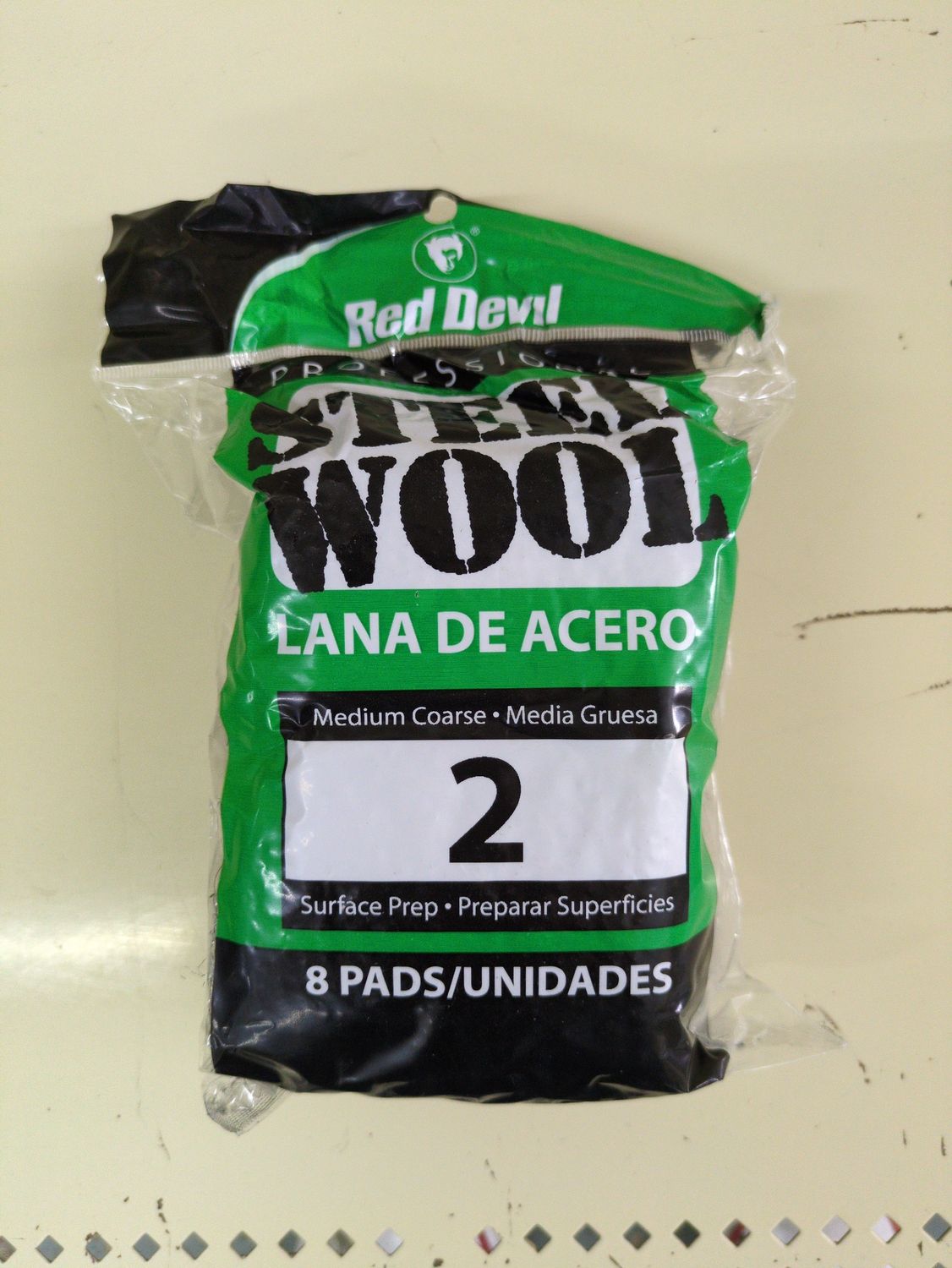 0325 #2 STEEL WOOL PADS 8PK