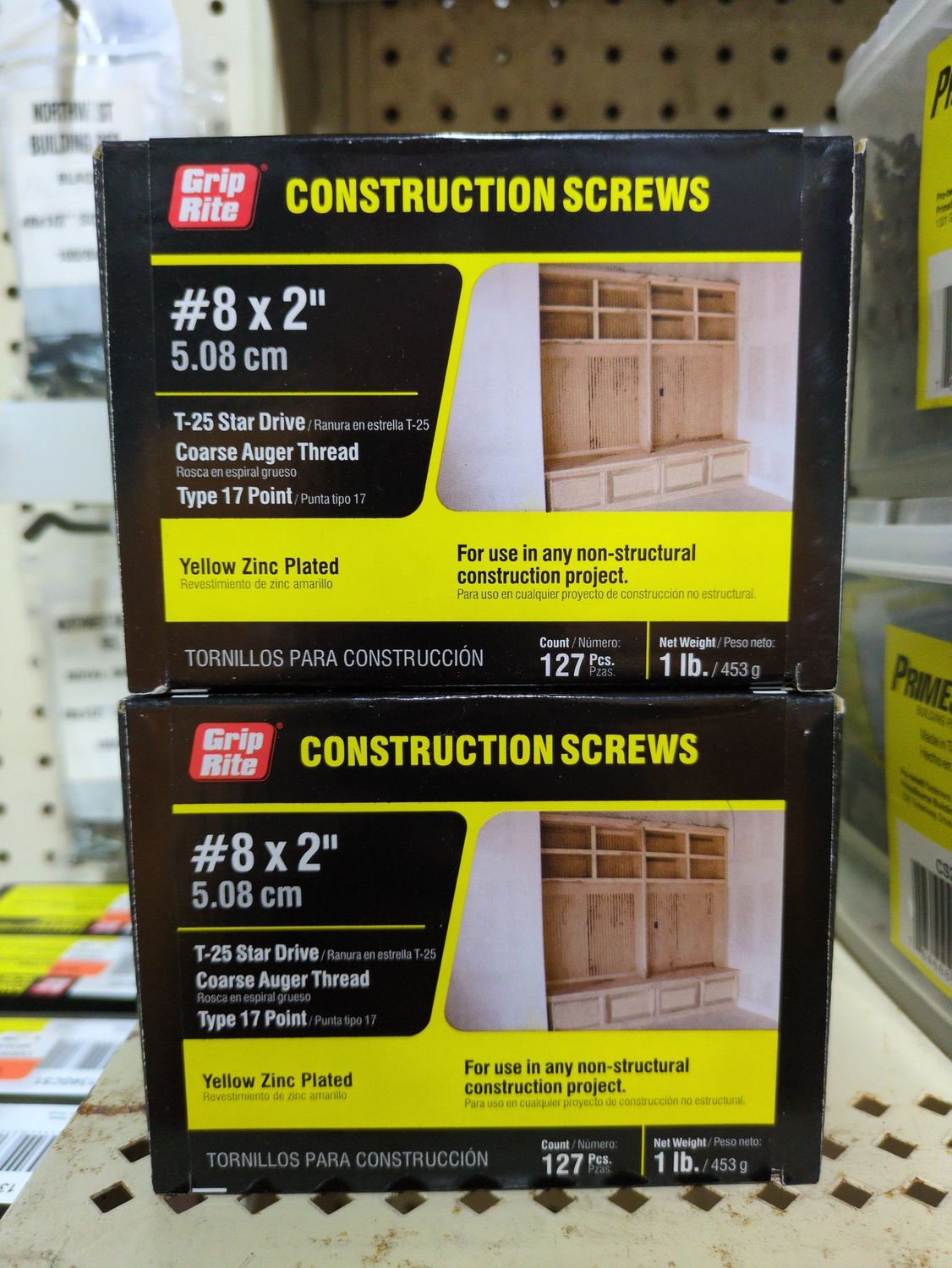 2GCS1 #8X2CONST SCREW T25 1#M