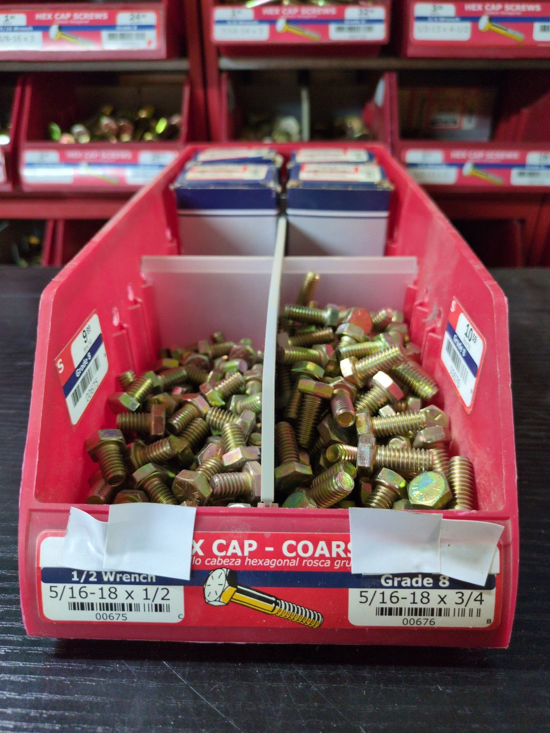 5/16-18 x 3/4 Hex Cap