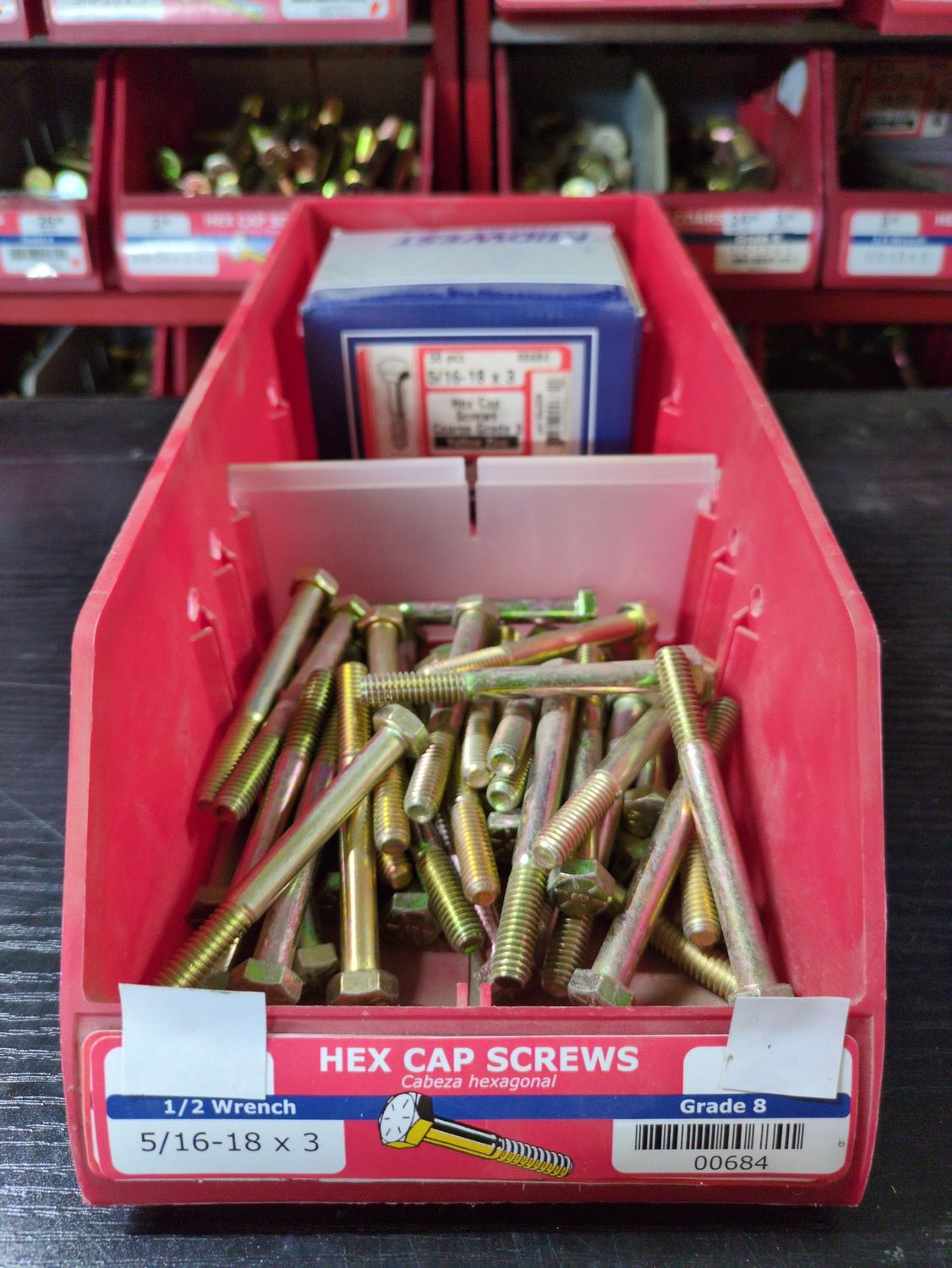 5/16-18 x 3 Hex Cap Screw