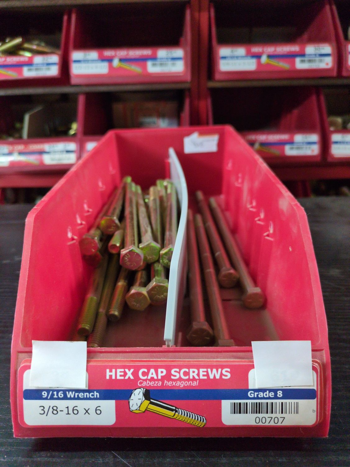 3/8-16 x 6 Hex Cap Screw