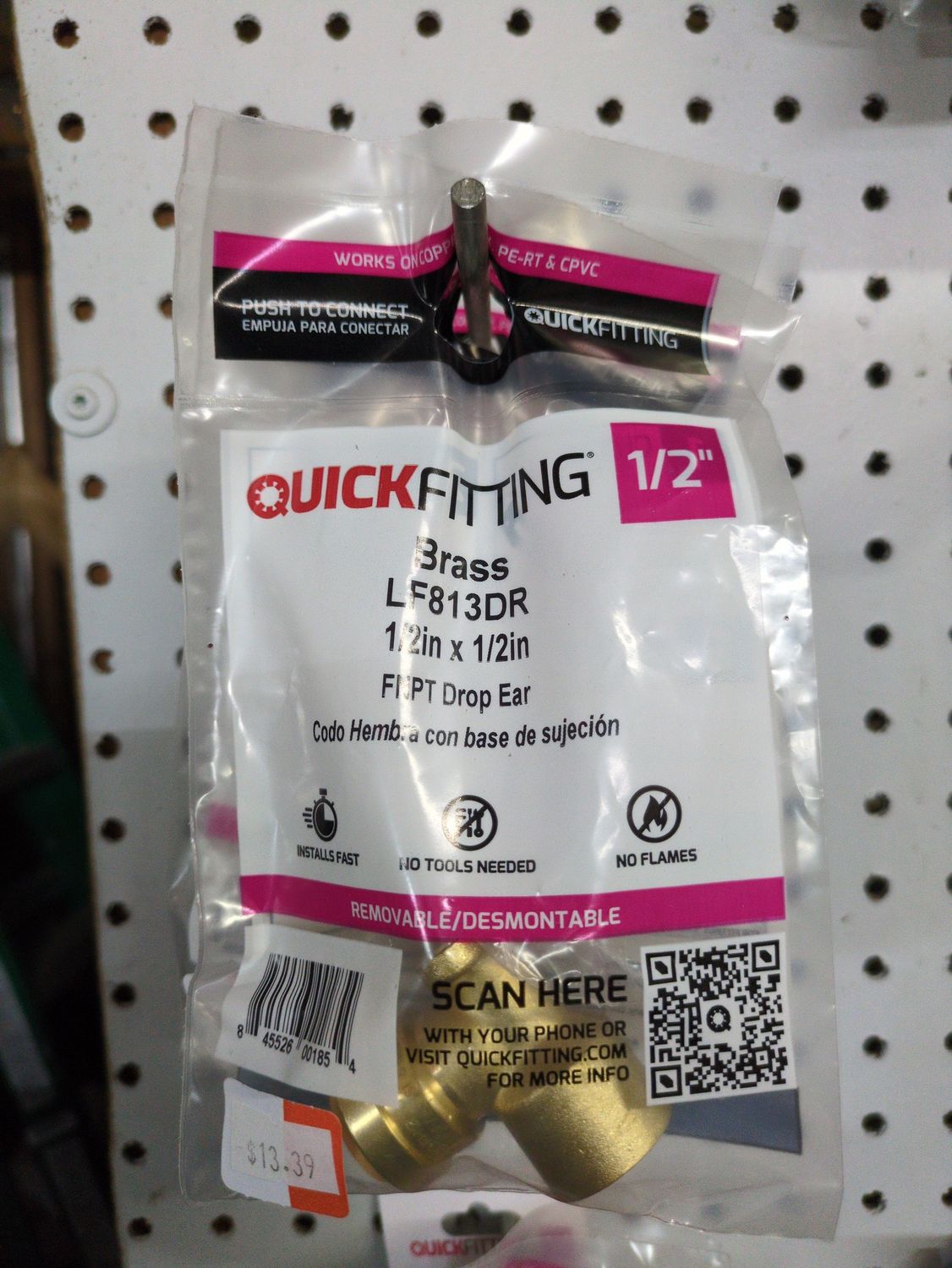 1/2 x 1/2 FNPT Drop Ear