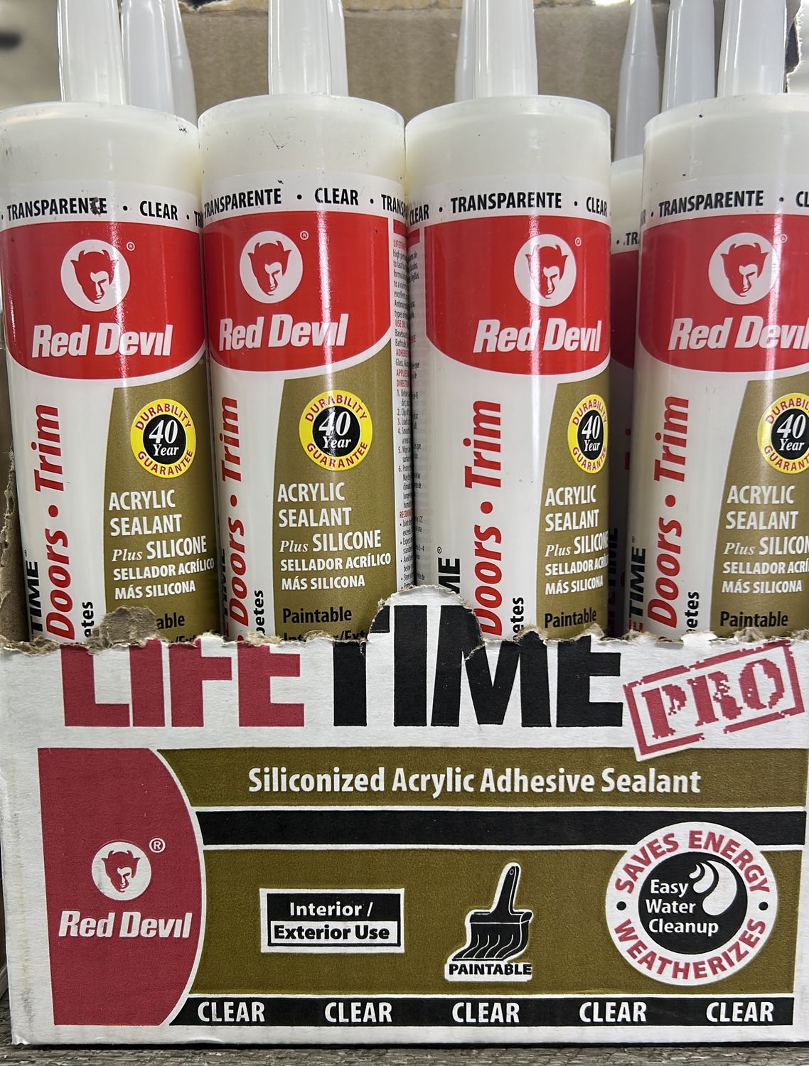 LIFETIME Window Door Trim- Clear