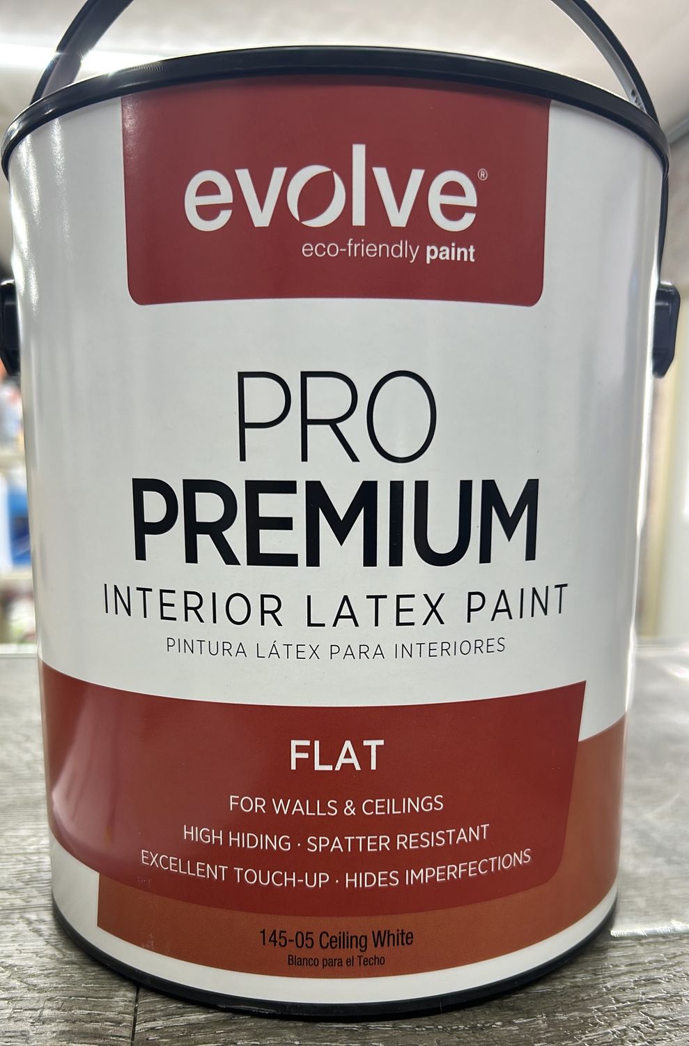 INTERIOR FLAT CEILING WHITE