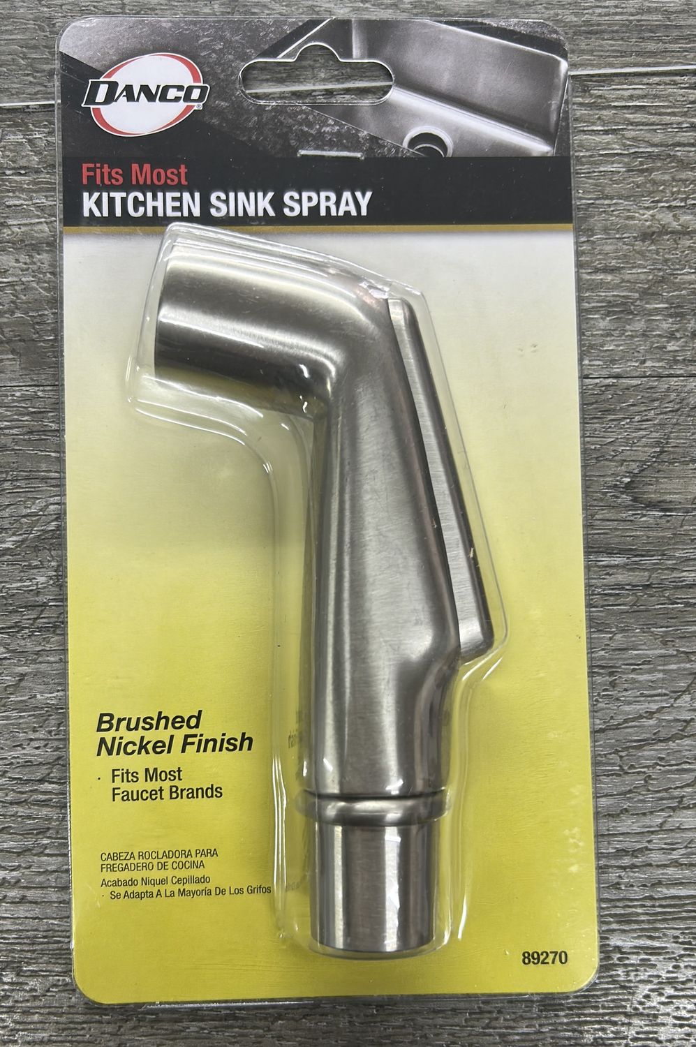 NIKEL- KITCHEN SINK SPRAYER