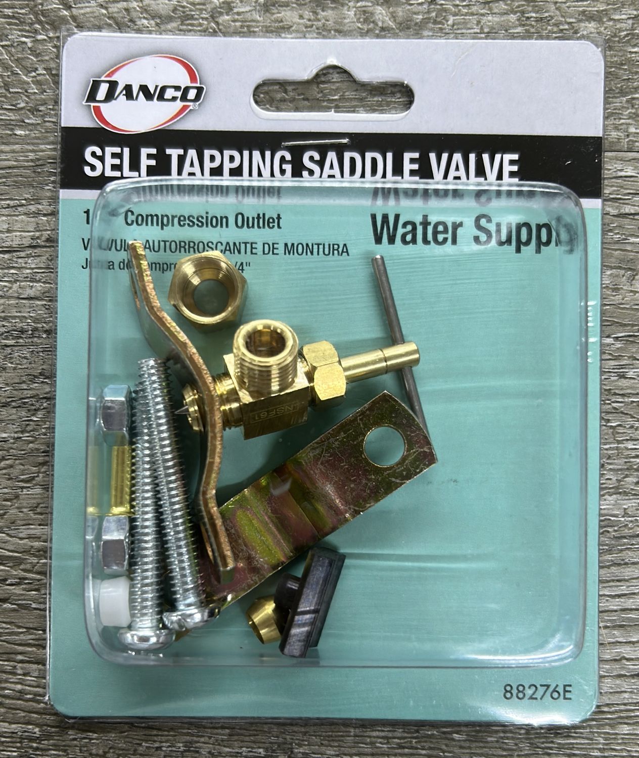 1/4 SELF TAPPING SADDLE VALVE