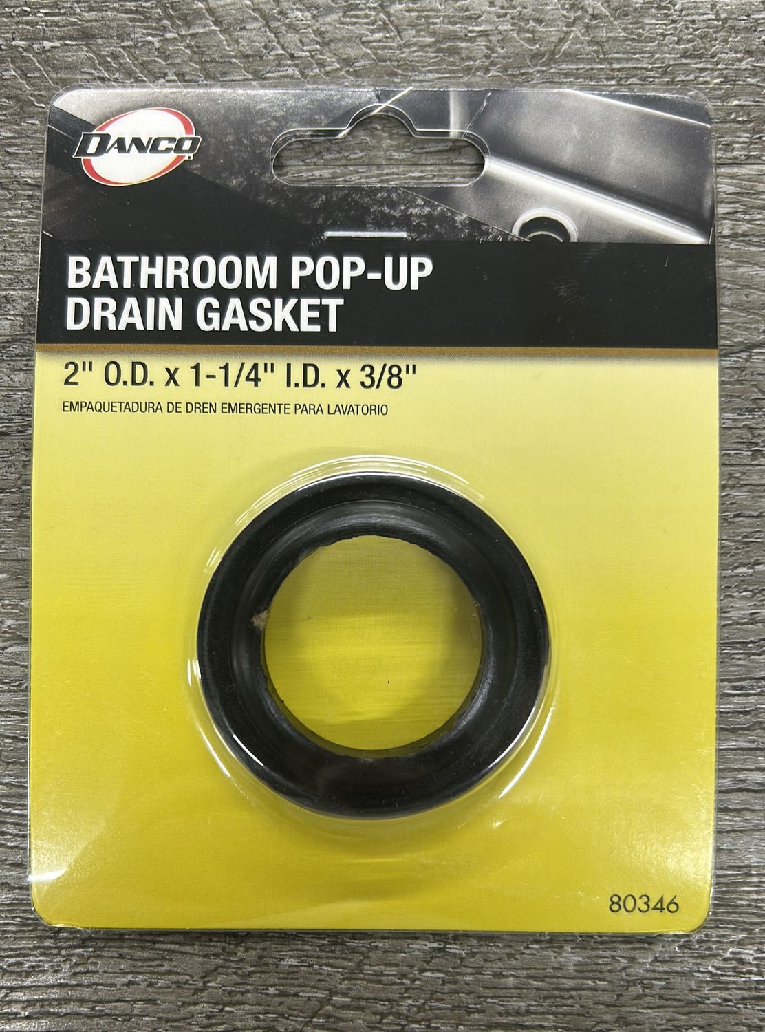 2" POP UP DRAIN GASKET