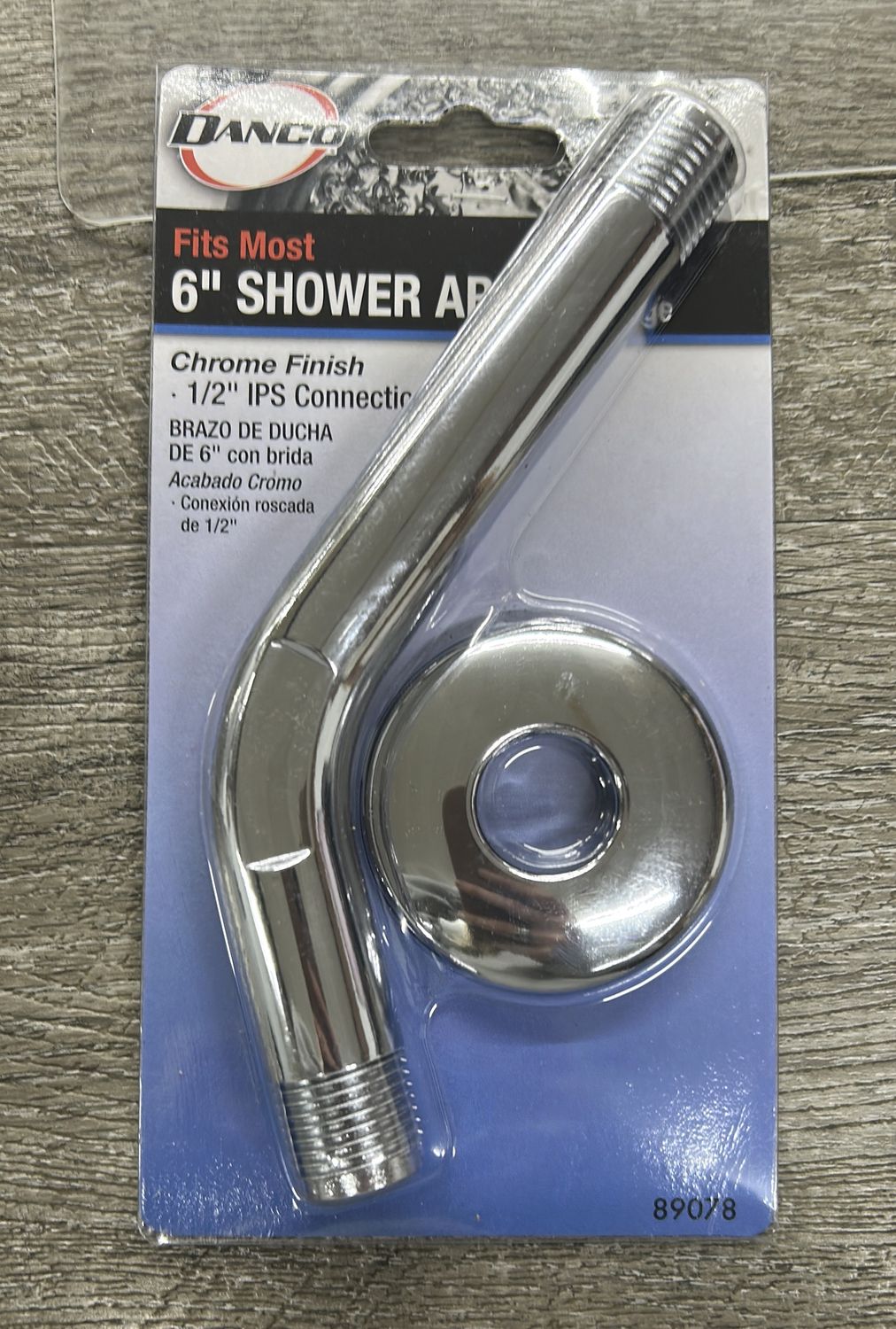 6" SHOWER ARM