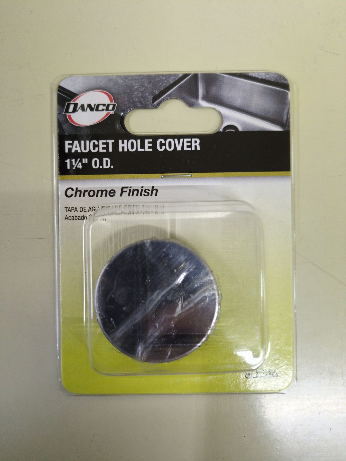 80246 1-1/4 SINK HOLE COVER IN CH