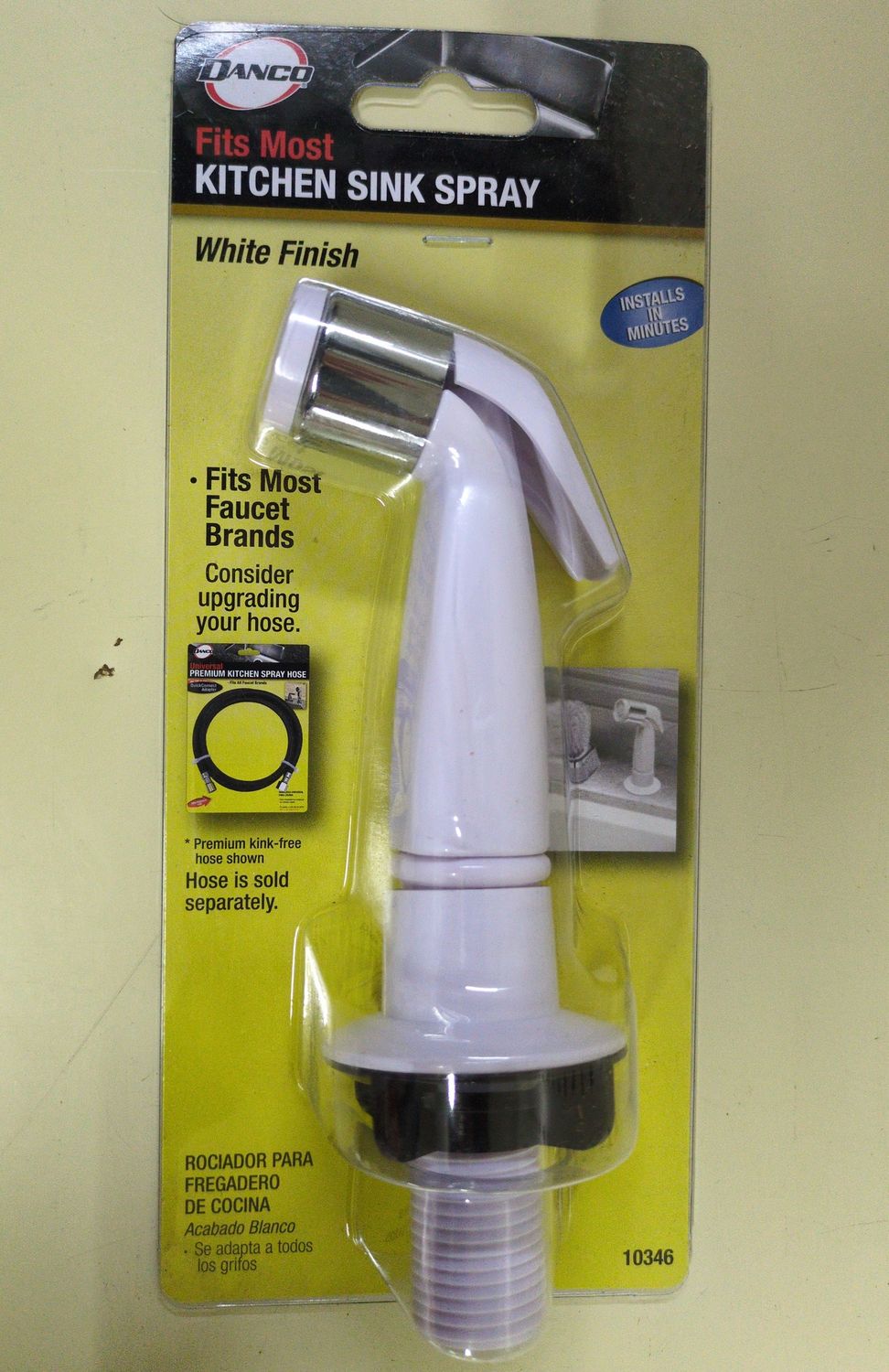 10346 ECO KIT SIDE SPRAY W/GUIDE WH