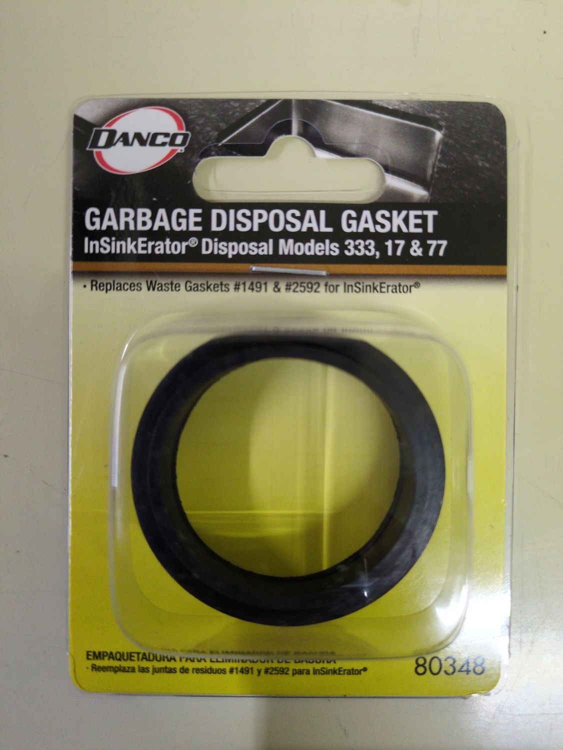 80348 WASTE BEND TAILPIECE GASKET