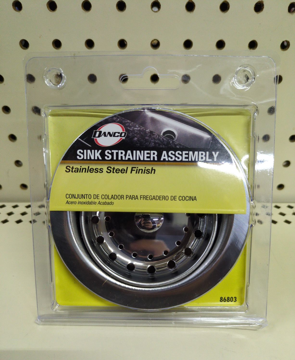 86803 3-1/2 BASKET STRAINER IN SS