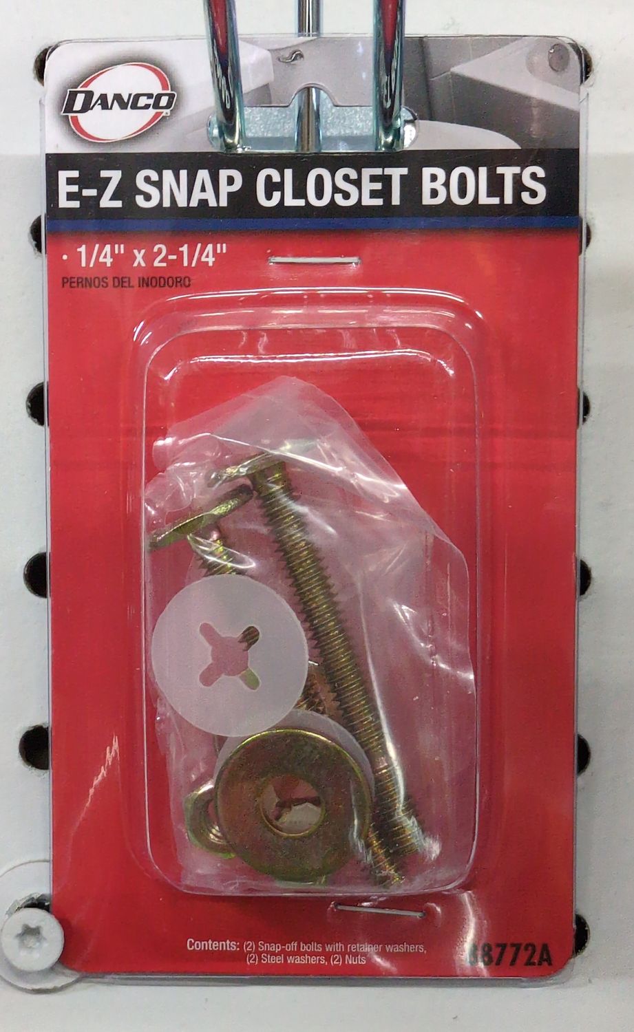 88772 1/4X2-1/4 CLOSET BOLTS