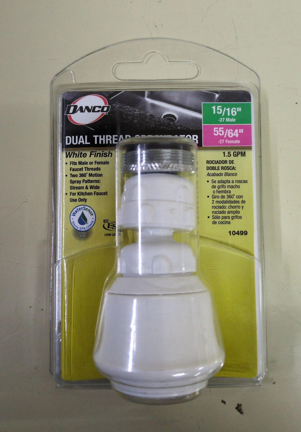 10499 SWIVEL SPRAY-AERATOR