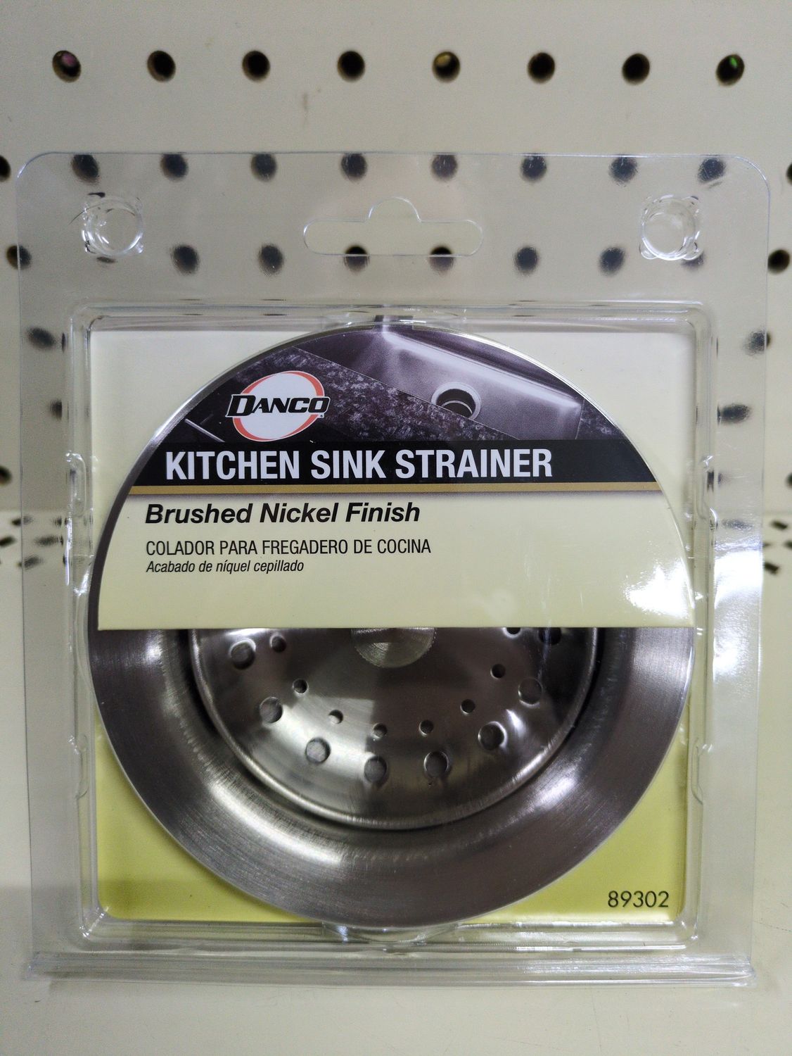 89302 STRAINER IN BRUSHED NICKEL