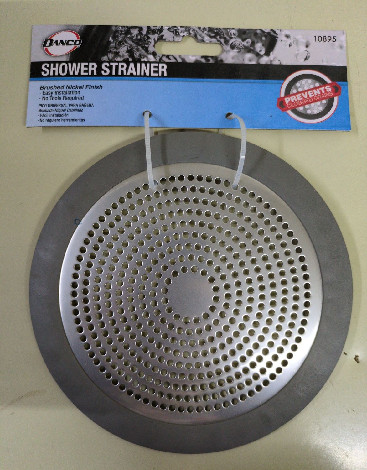 10895 SHOWER STRAINER IN BN