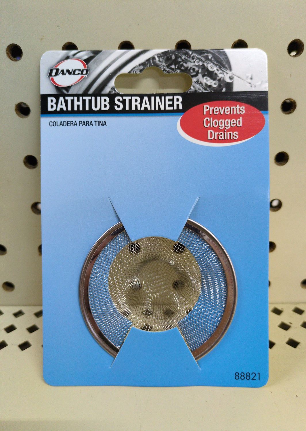88821 2-3/4 TUB SS MESH STRAINER