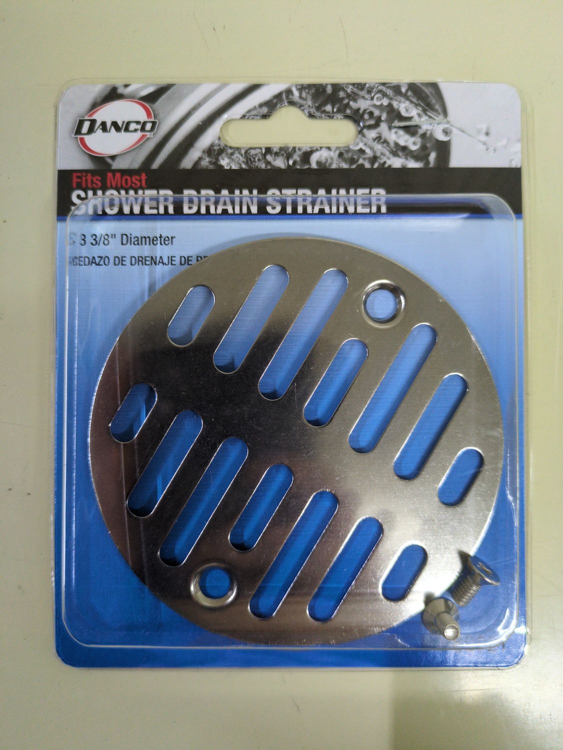 88921 3-3/8 SI SHWR DRN STRN CR