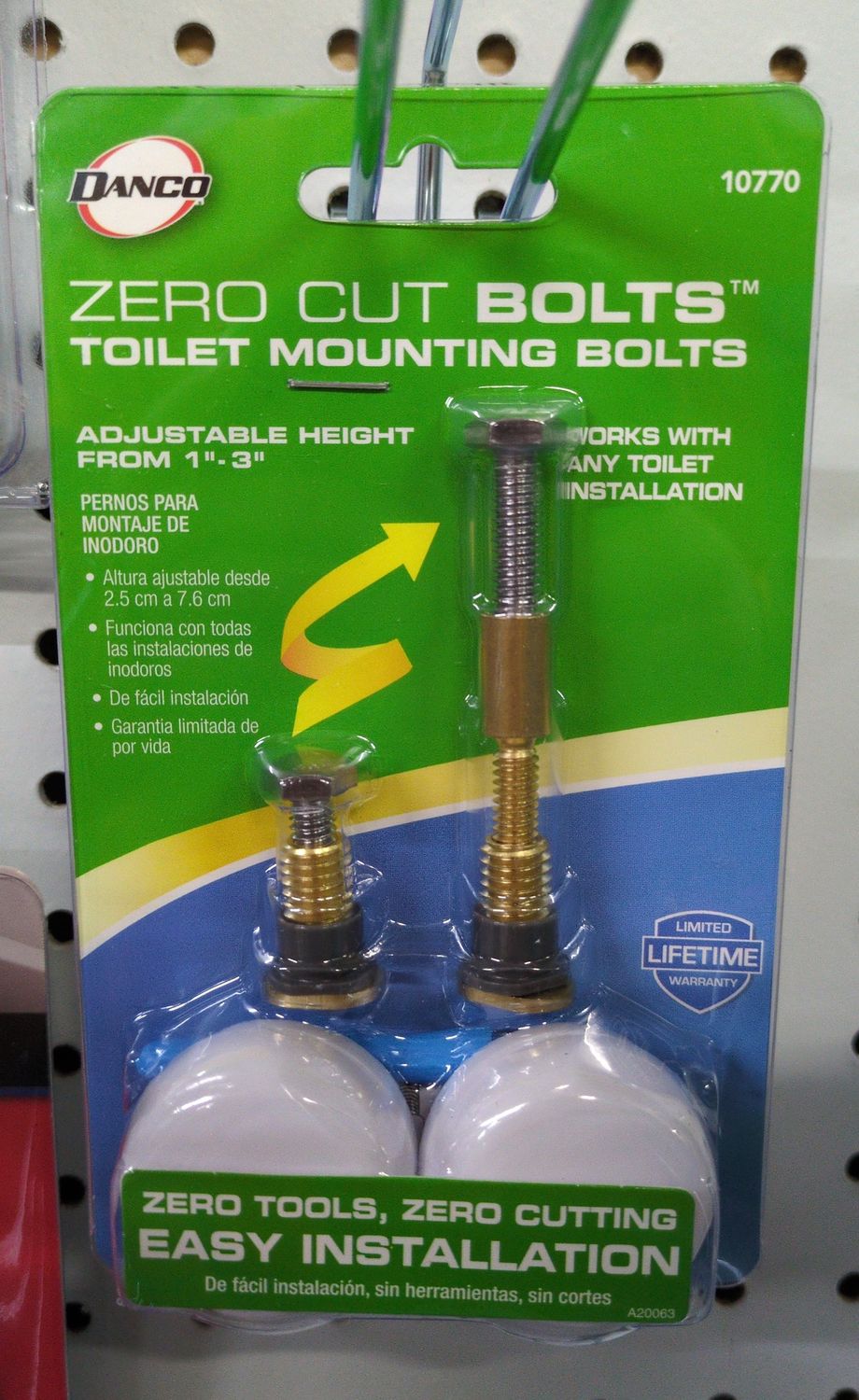10770X ZERO CUT TLT BOLTS