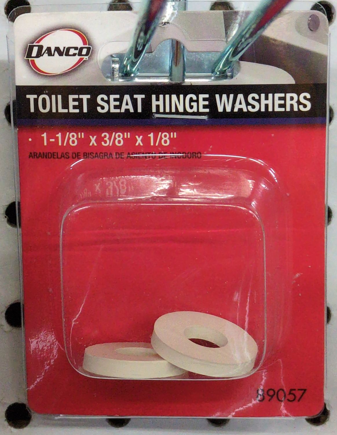 89057 TOILET SEAT HINGE WASHERS X2