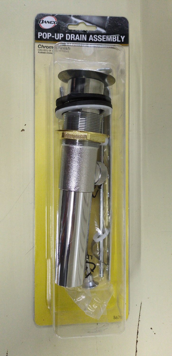 86780 BRASS POP UP DRAIN-CH