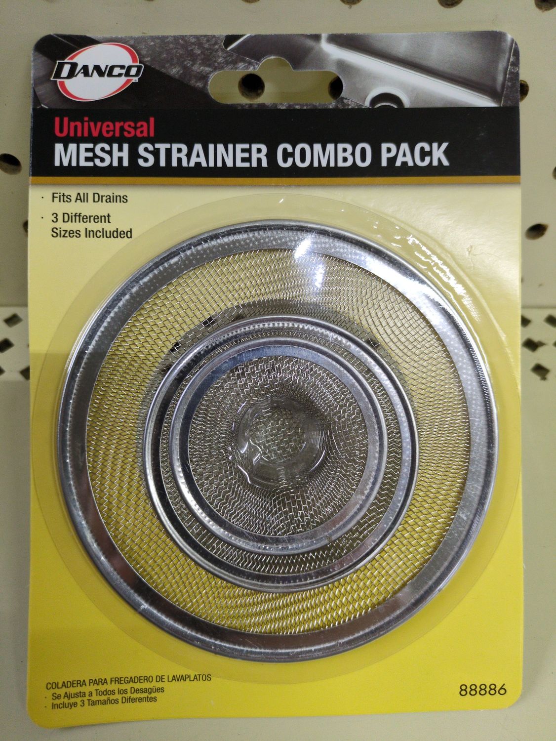 88886 SINK STRAINER IN STAIN. STEEL