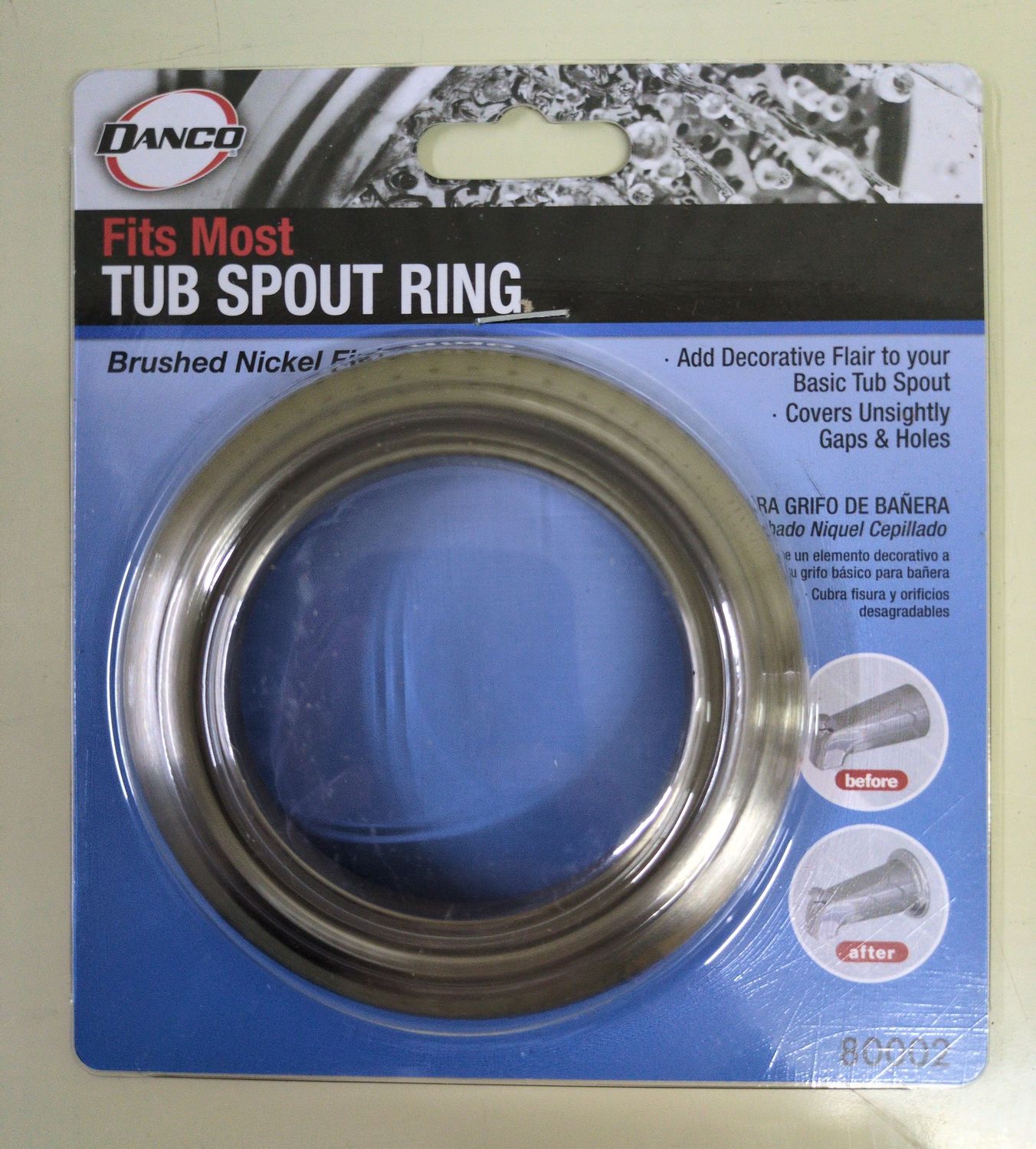 80002 TUB SPOUT REMODELING COVER BN