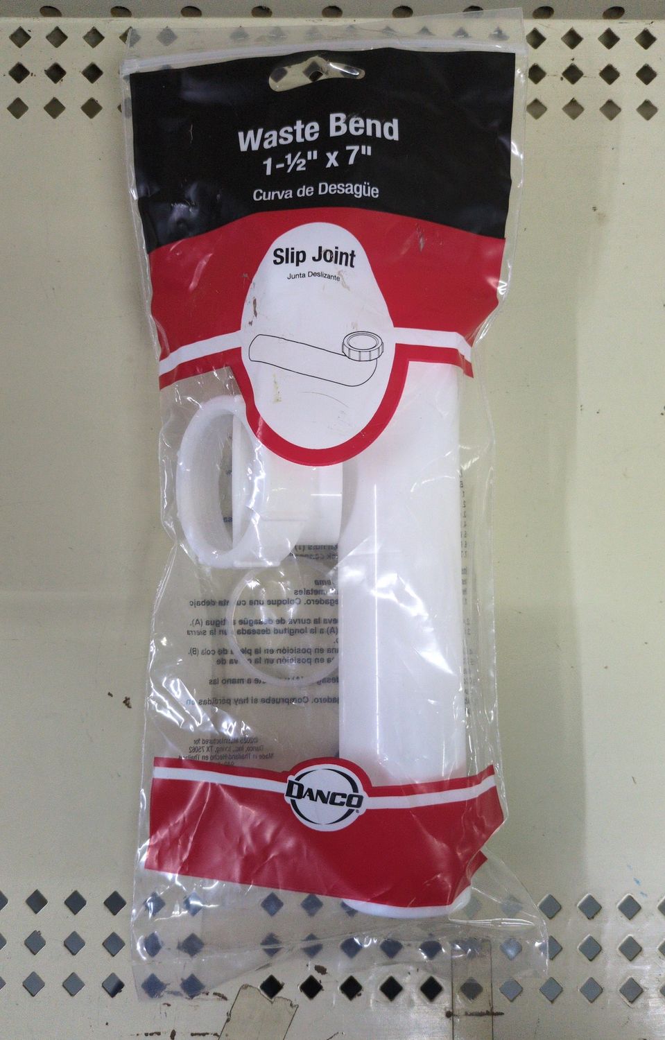 94013 1-1/2 O.D. X 7 SJ WASTE ARM W