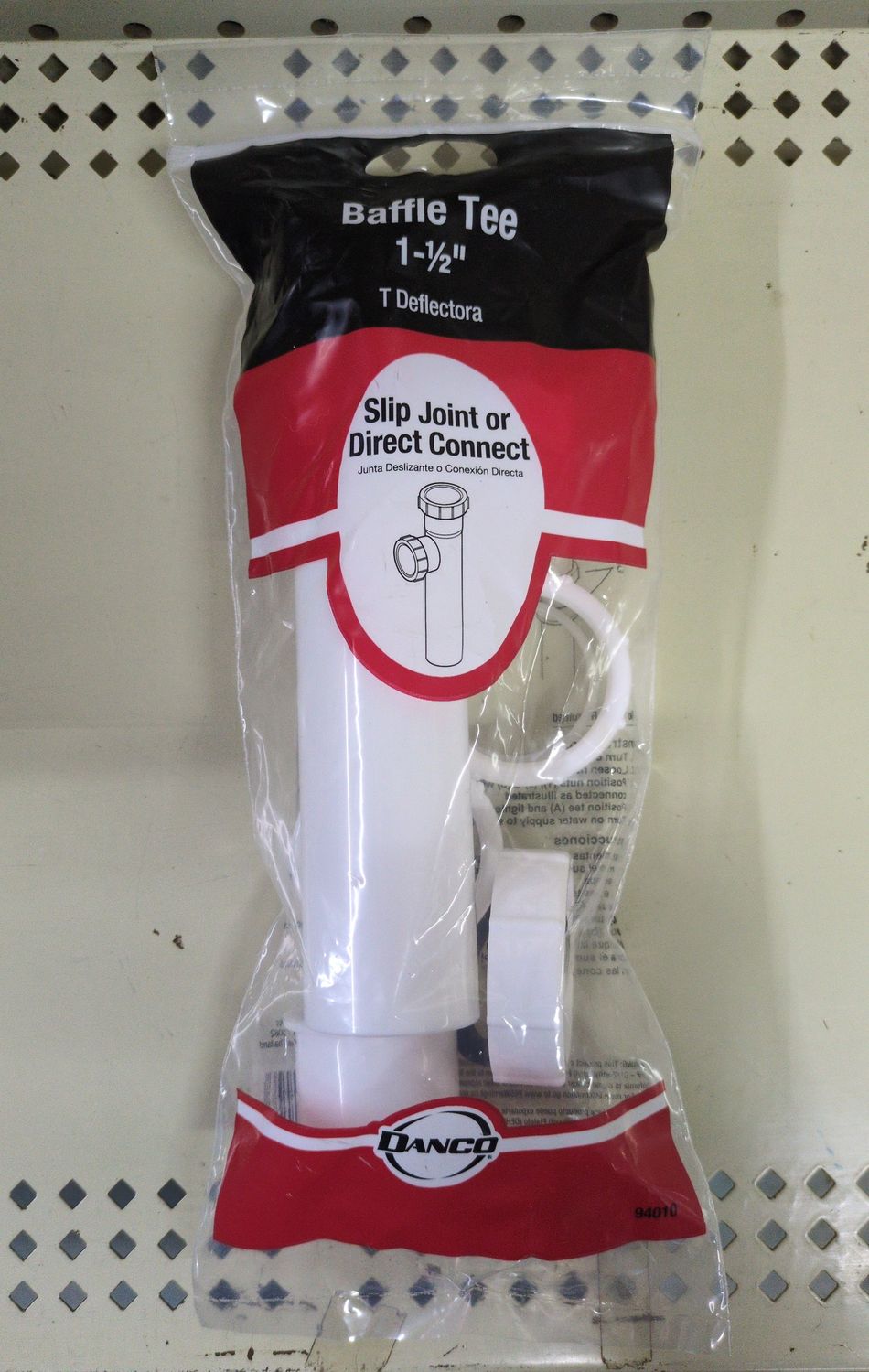 94010 1-1/2 SJ END OUTLET TEE IN W