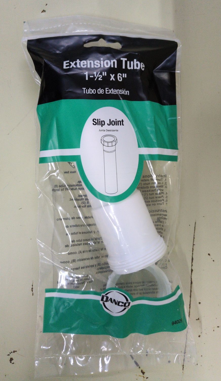 94029 1-1/2 X 6 SJ EXTN TUBE IN W