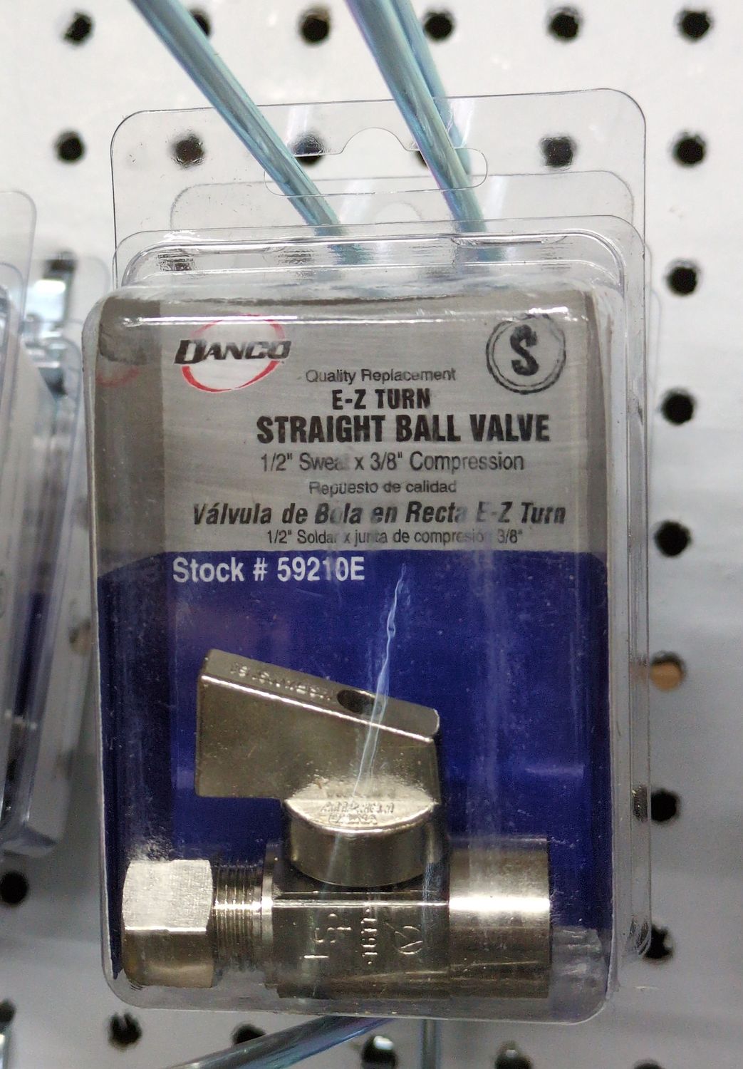 59210E SWEAT INLET STRAIGHT STOP