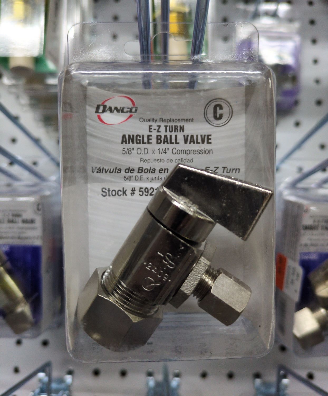 59219E BRASS INLET ANGLE STOP