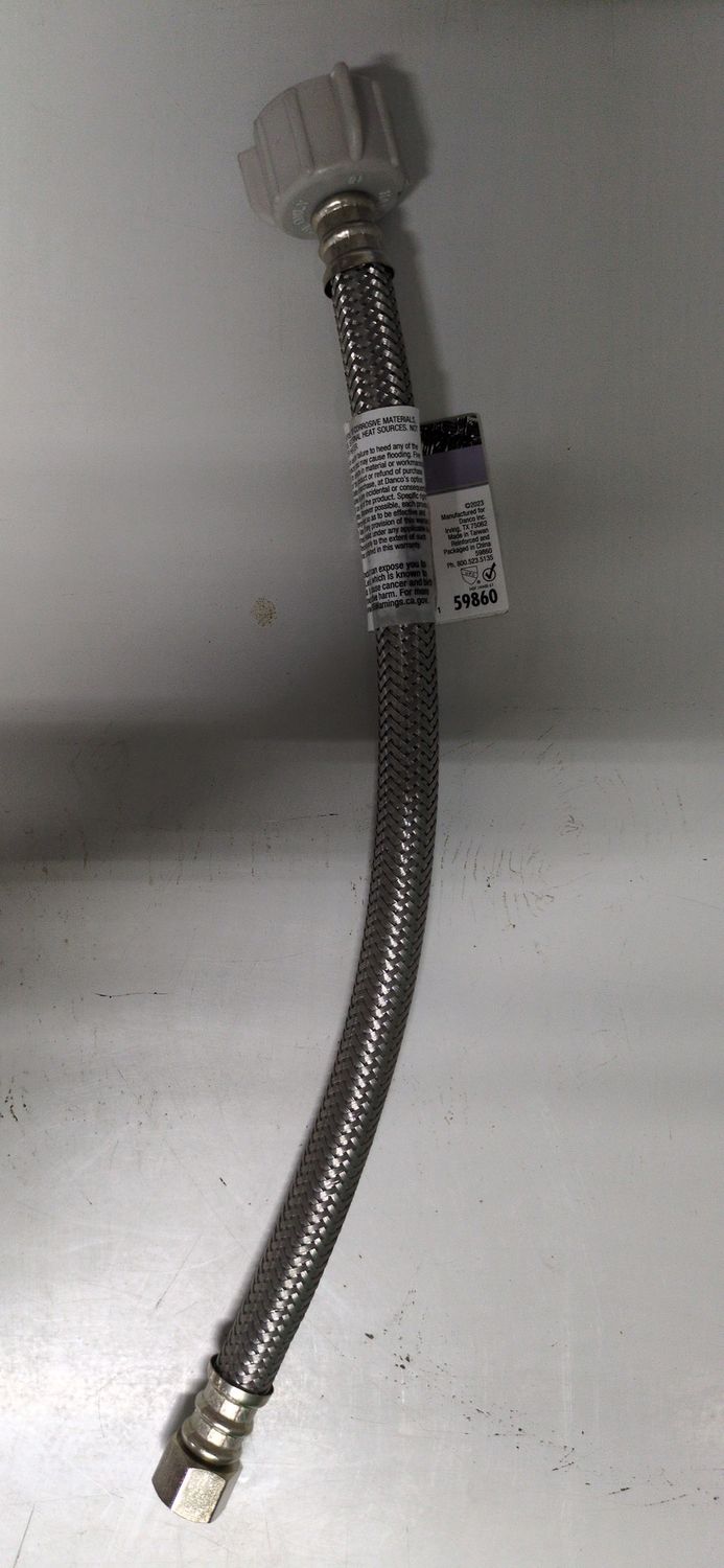 59860 12 SS TOILET SPLY LINE HOSE