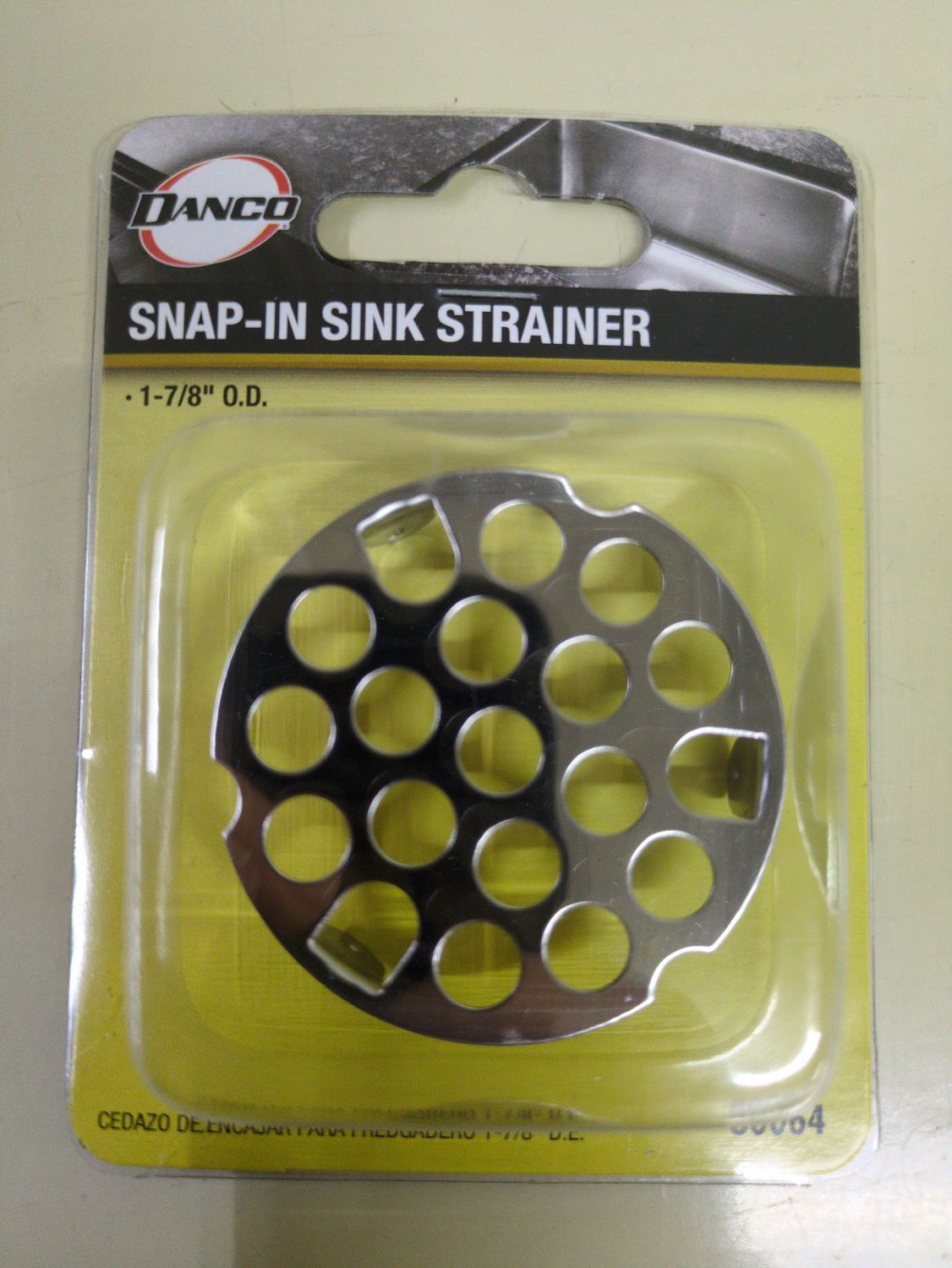 80064 1-7/8 IN. SNAP-IN SINK STR CH