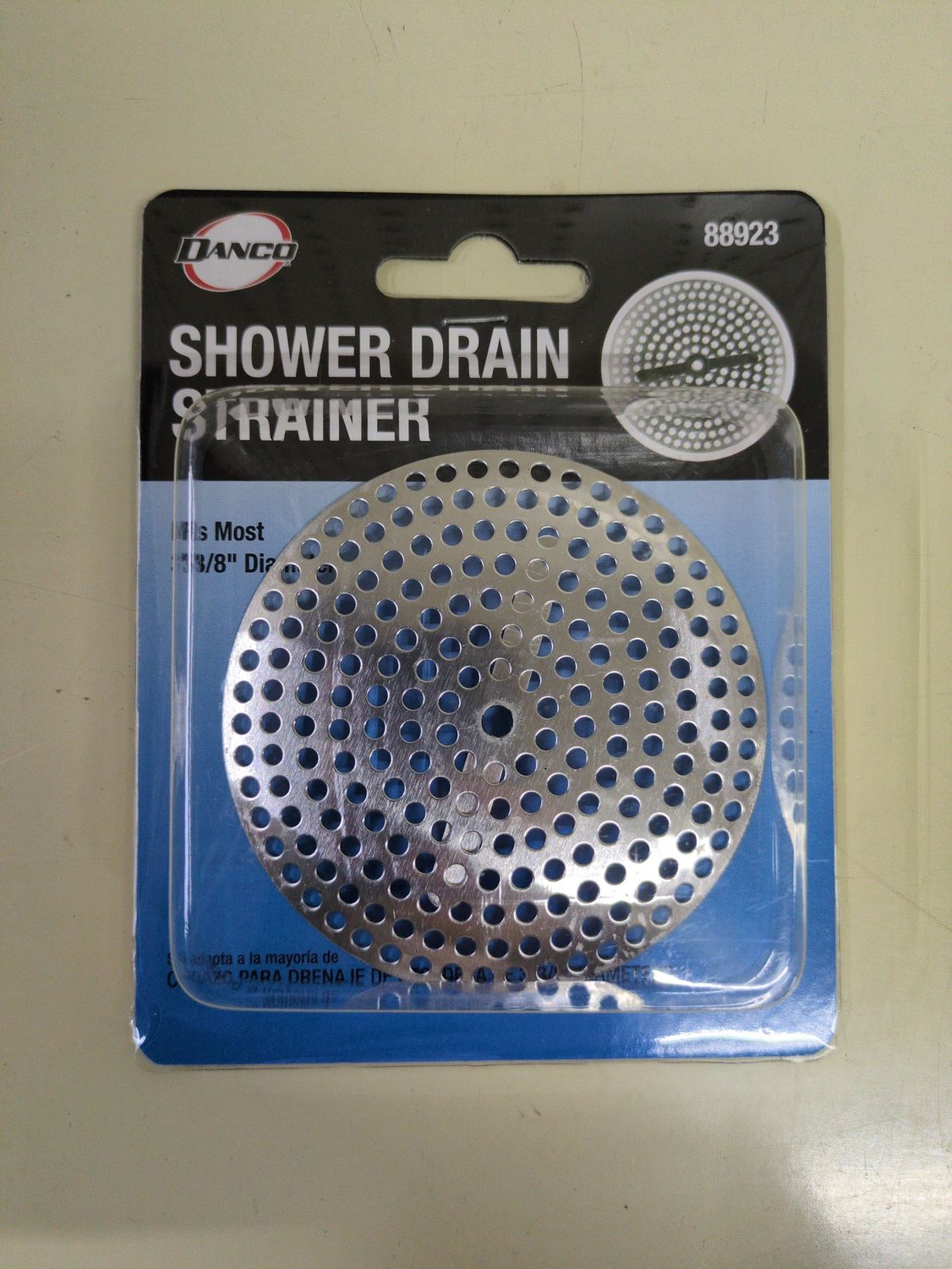 88923 3-1/8 CLIPSTYLE SHWR DRN CVR