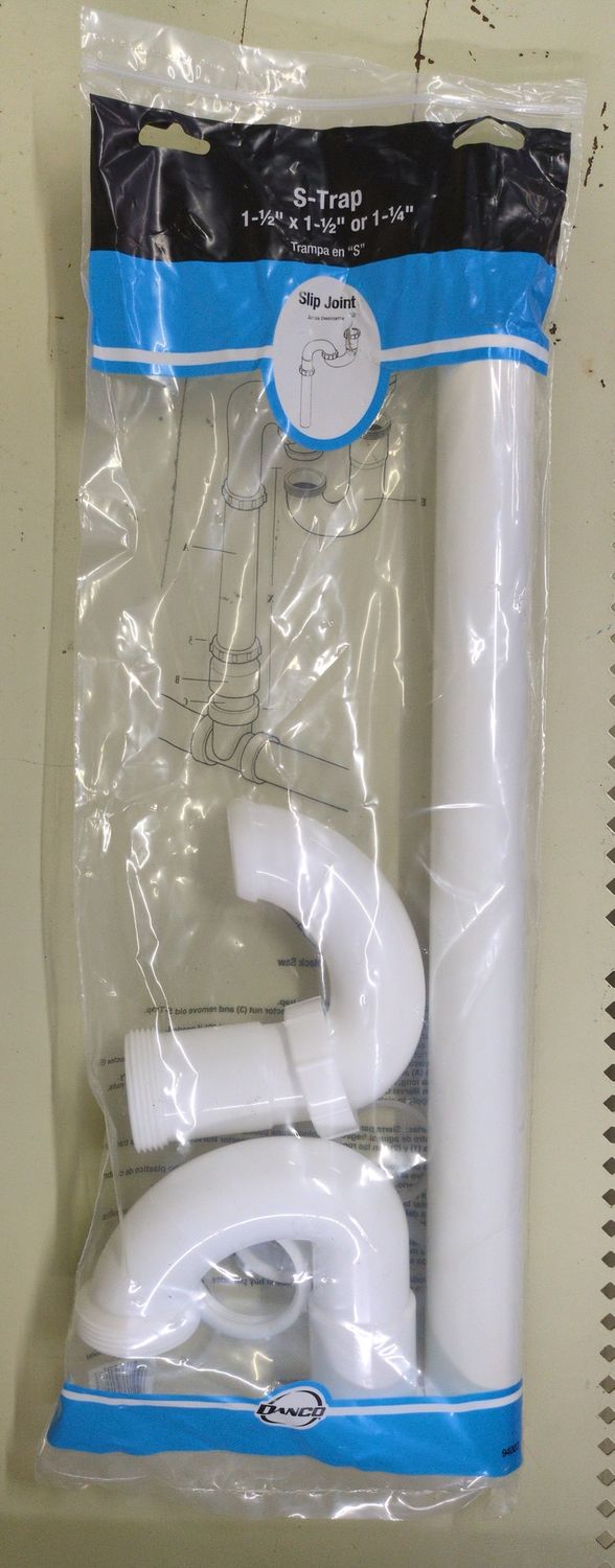 94007 1-1/2 SJ S-TRAP IN WHITE