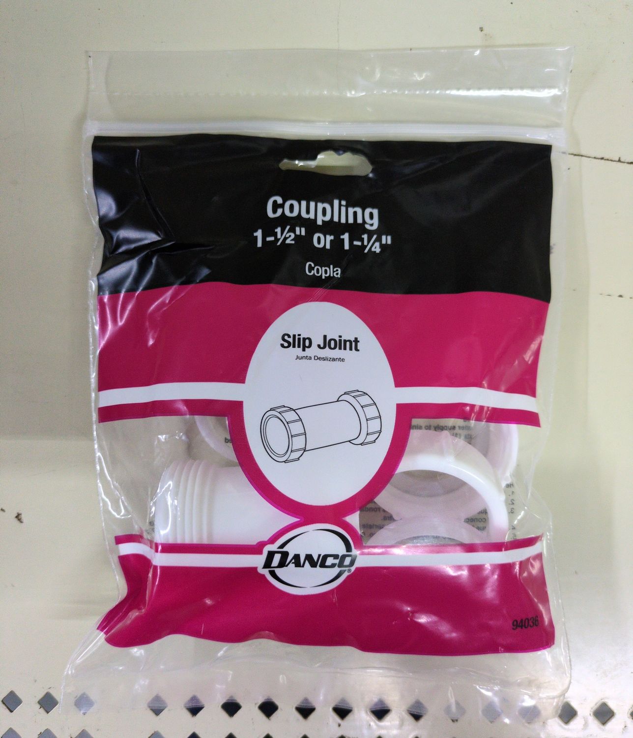 94036 1-1/2 SJ COUPLING IN WHITE