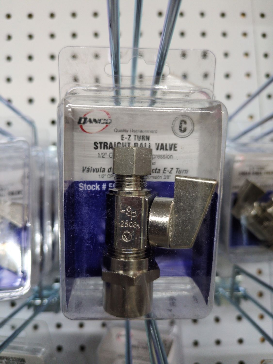 59212E 1/2CPVC X 3/8C STR BALL VALV