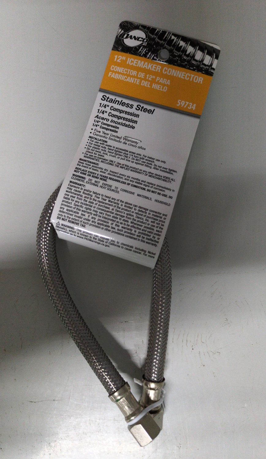 59734 ICE MAKER SUPPLY LINE HOSE