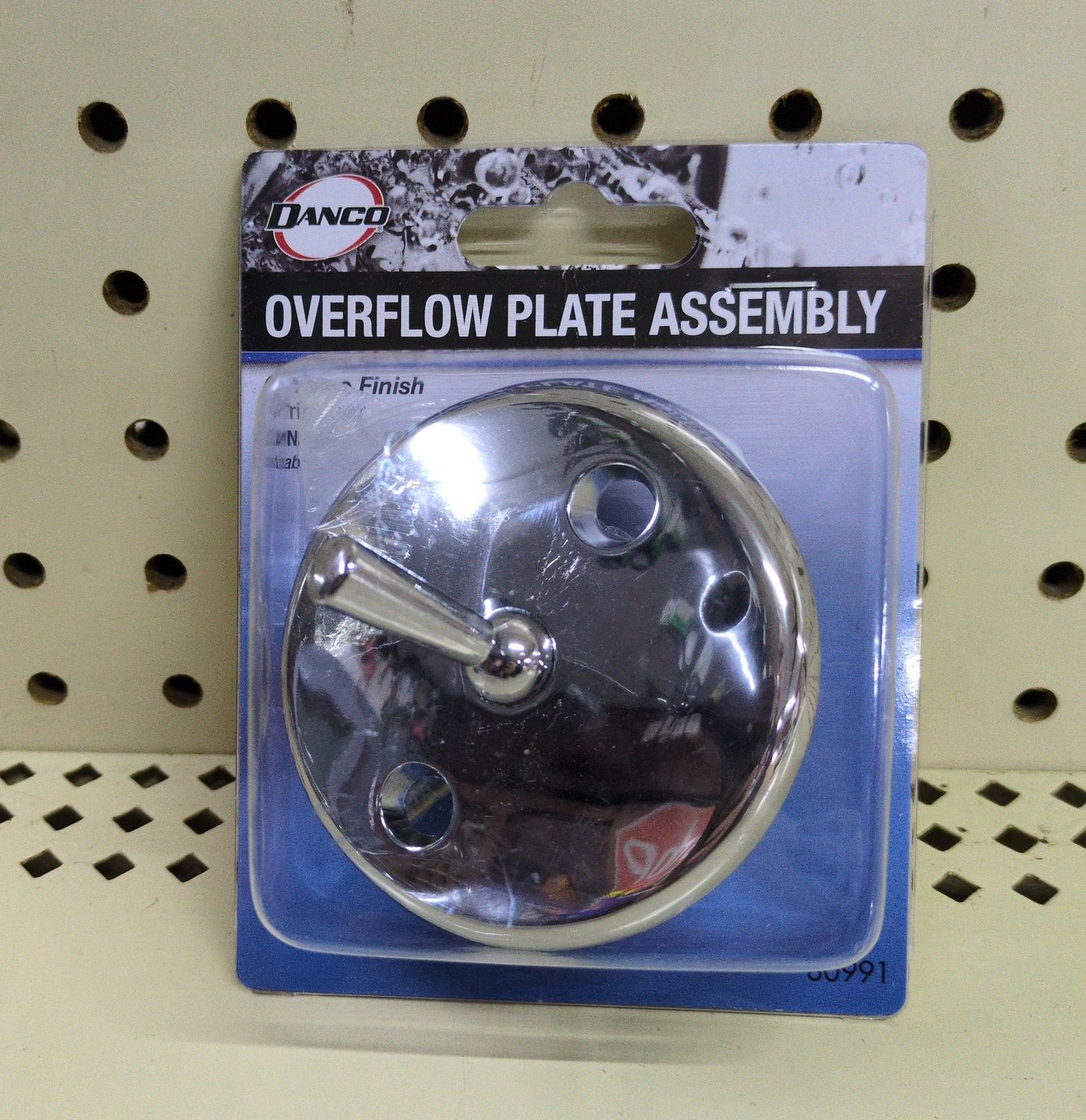 80991 OVFL PLATE WITH TRIP LEVER CR