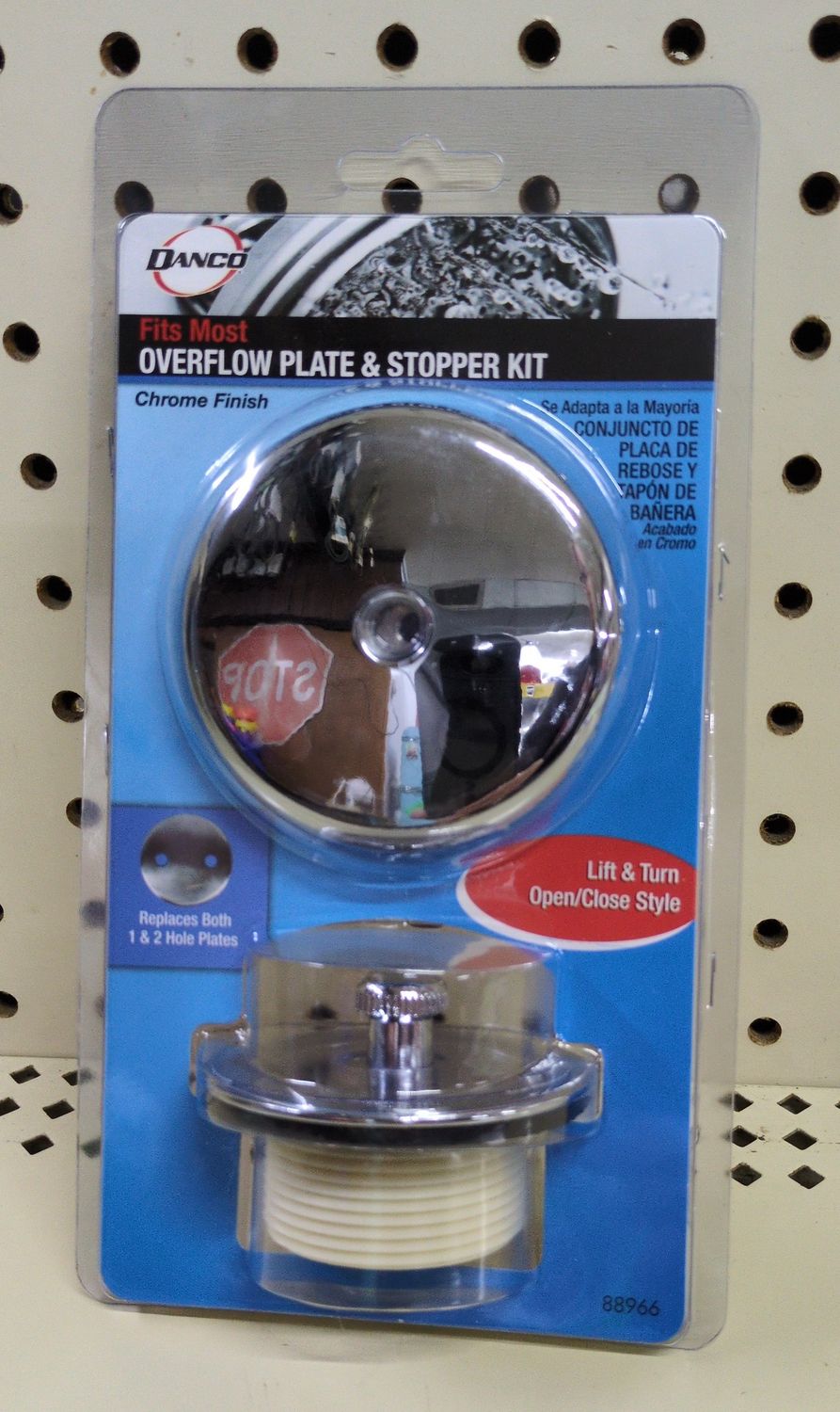 88966 LIFT &amp; TURN TUB DRN KIT W/ OF