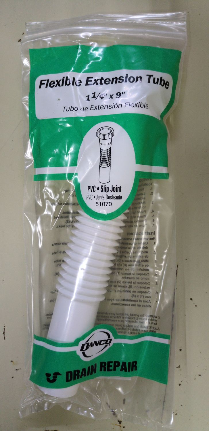 51070 1.25X9 TAILPIECE EXTENSION