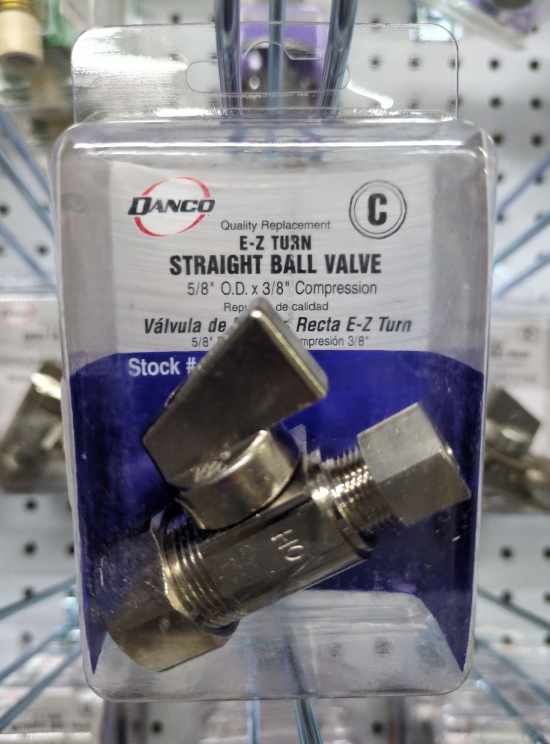 59202E 3/8X5/8 INLET STRT STOP