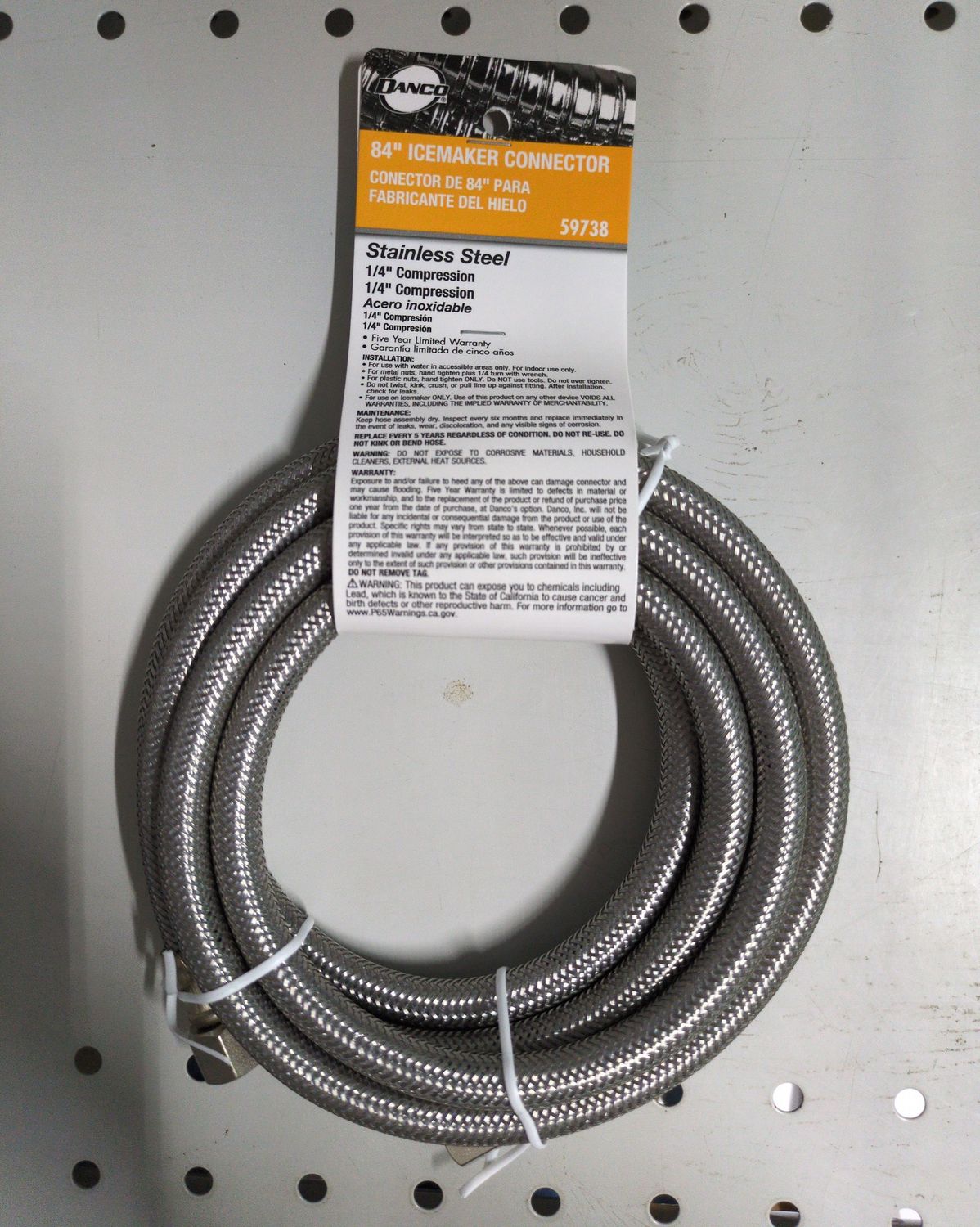 59738 ICE MAKER SUPPLY LINE HOSE