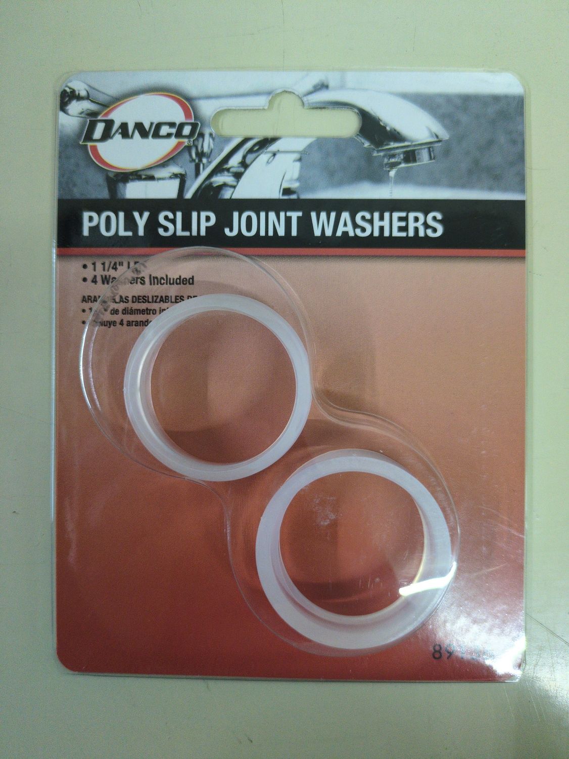 89136 1-1/4 O.D. POLY SJ WASHERS
